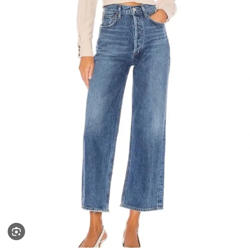 AGOLDE Ren High Rise wide Leg in Censor